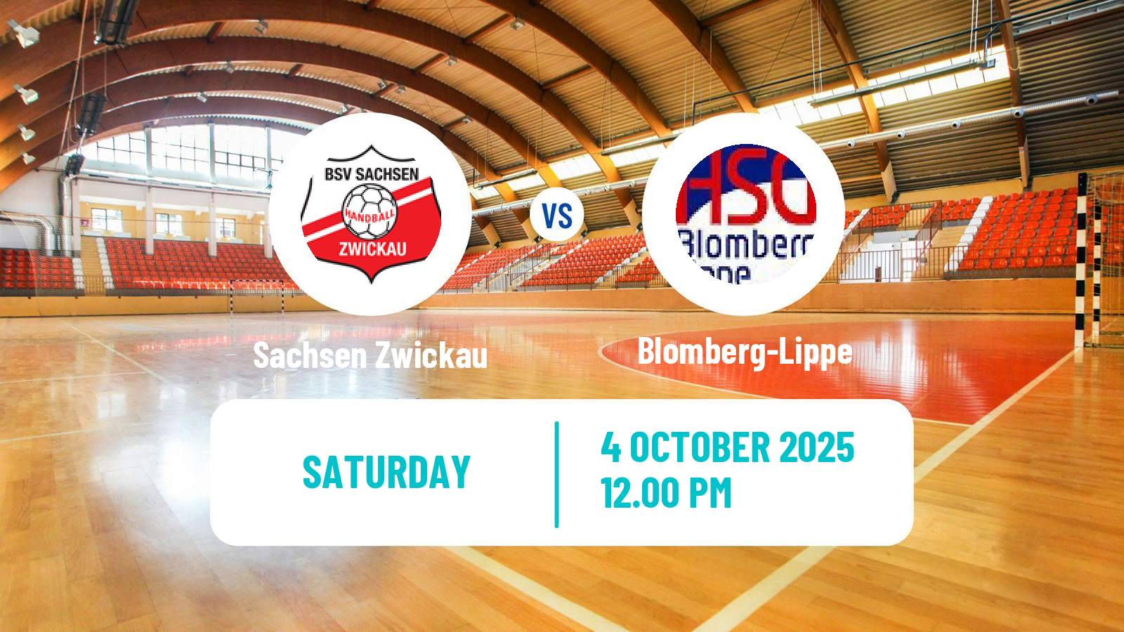 Handball German 1 Bundesliga Handball Women Sachsen Zwickau - Blomberg-Lippe