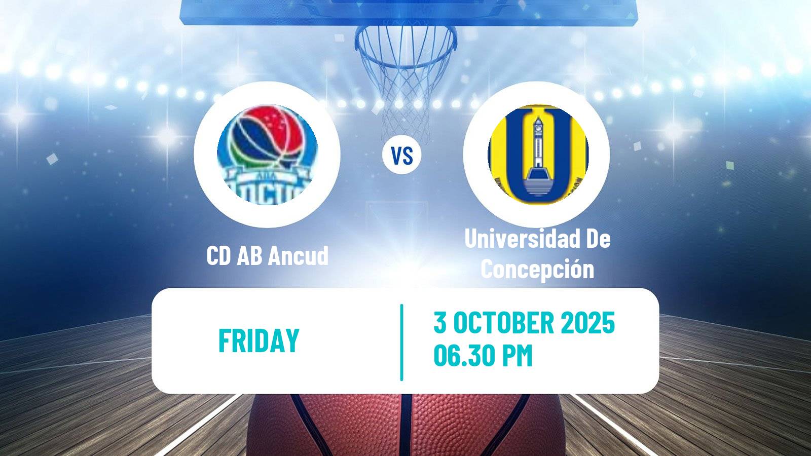 Basketball Chilean LNB Ancud - Universidad De Concepción