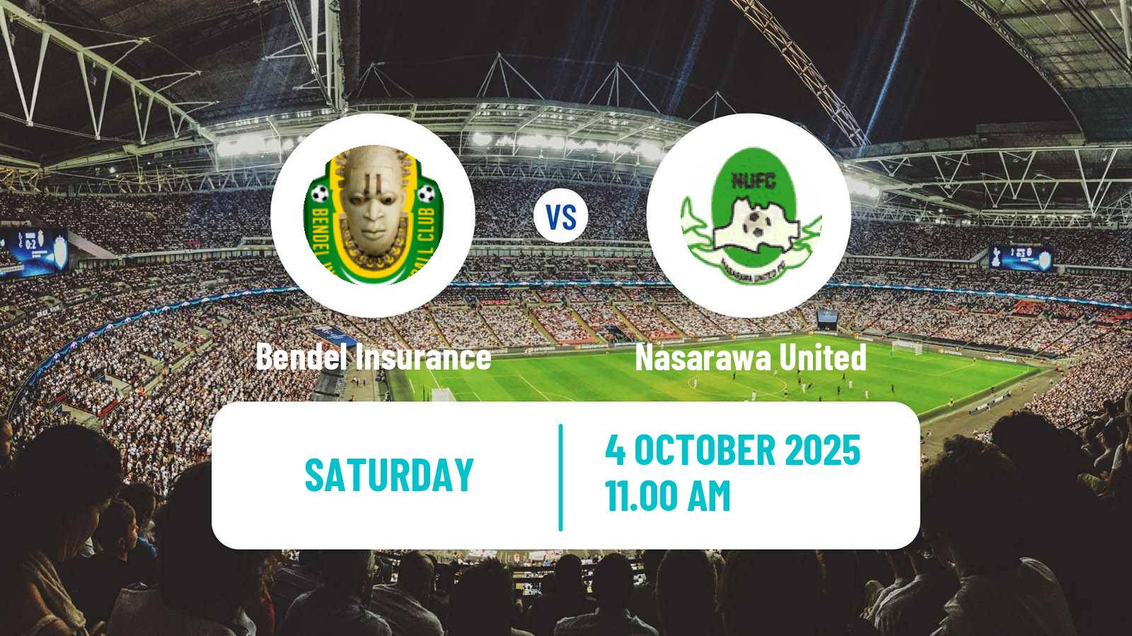 Football Nigerian Premier League Bendel Insurance - Nasarawa United