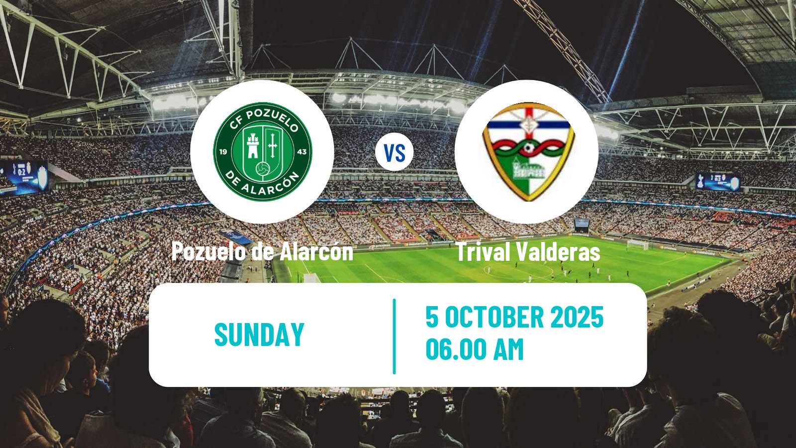 Football Spanish Tercera RFEF - Group 7 Pozuelo de Alarcón - Trival Valderas
