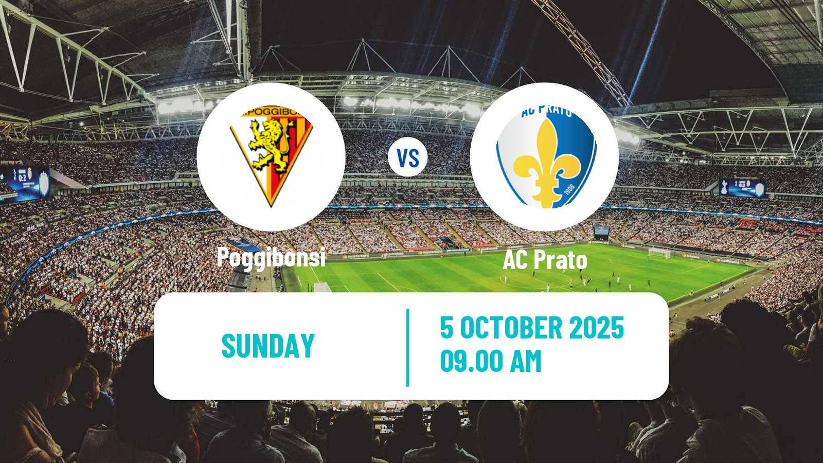 Football Italian Serie D - Group E Poggibonsi - Prato