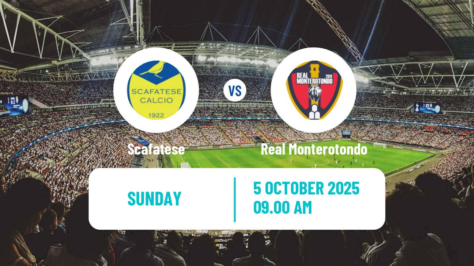 Football Italian Serie D - Group G Scafatese - Real Monterotondo