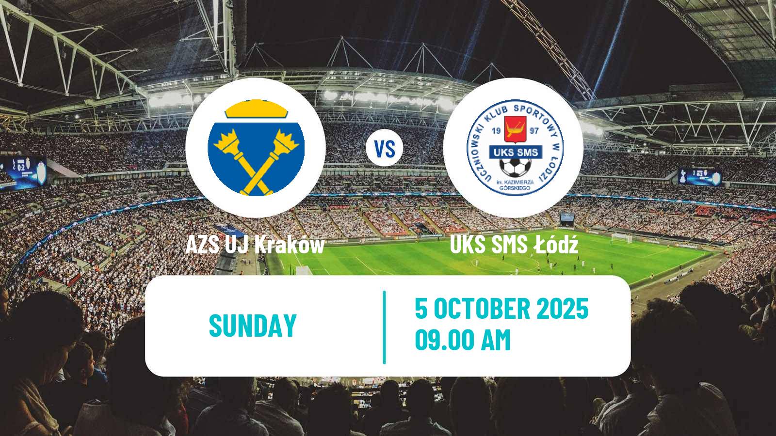 Football Polish Ekstraliga Women AZS UJ Kraków - UKS SMS Łódź
