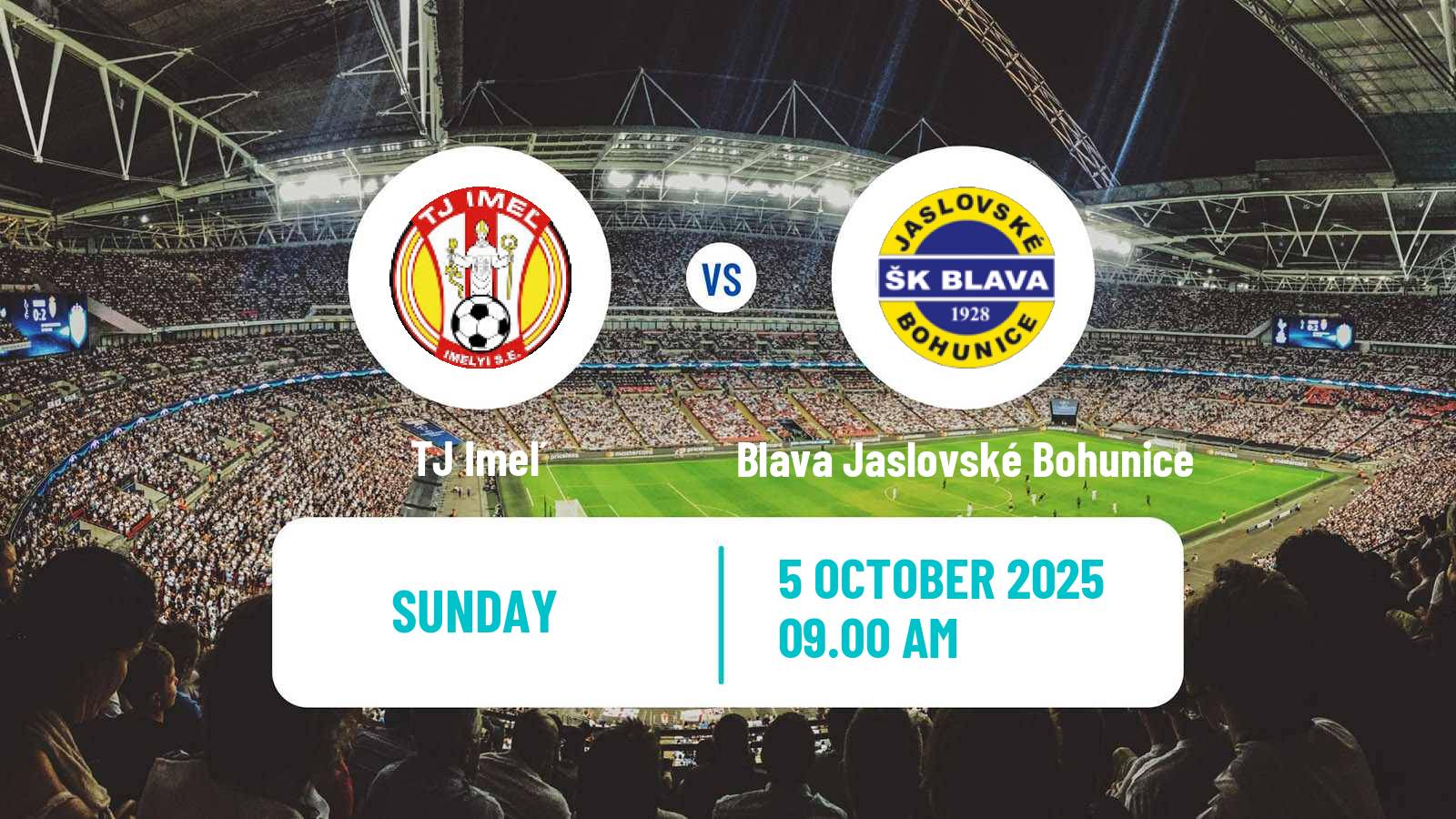 Football Slovak 4 Liga West Imeľ - Blava Jaslovské Bohunice