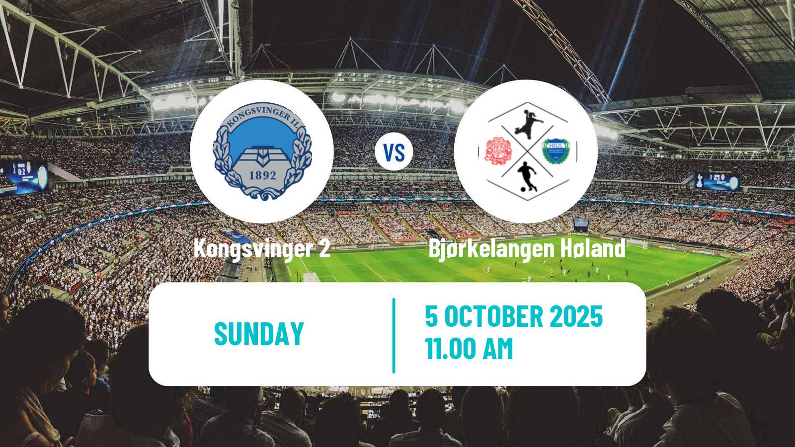 Football Norwegian Division 3 - Group 3 Kongsvinger 2 - Bjørkelangen Høland