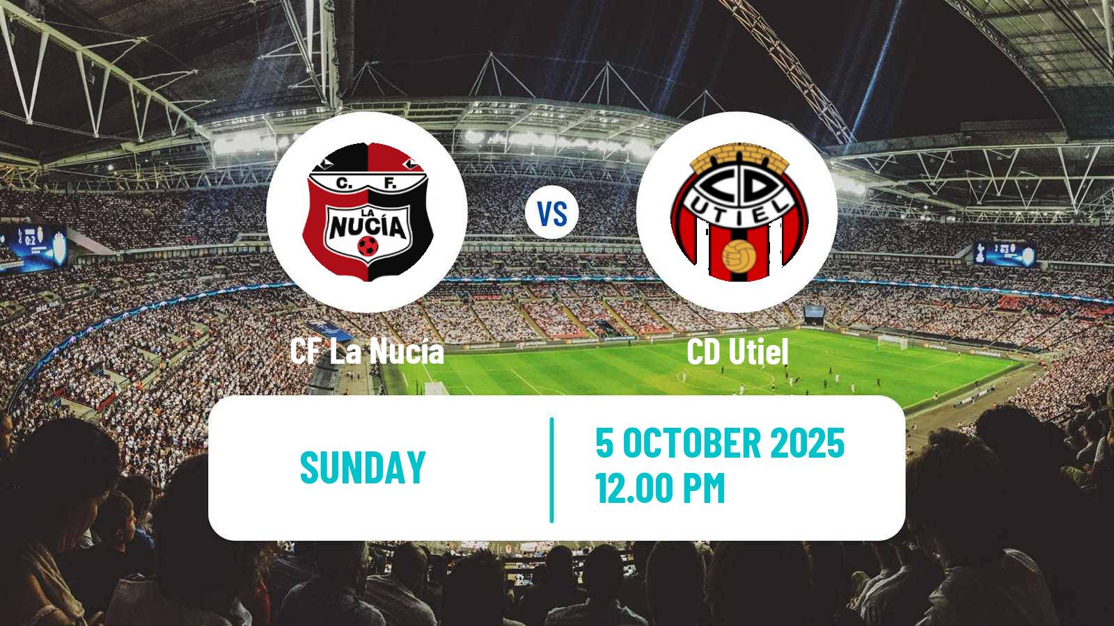 Football Spanish Tercera RFEF - Group 6 La Nucía - Utiel