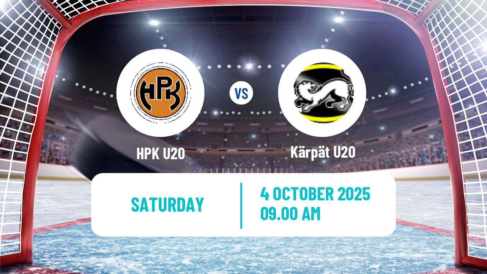 Hockey Finnish SM-sarja U20 HPK U20 - Kärpät U20