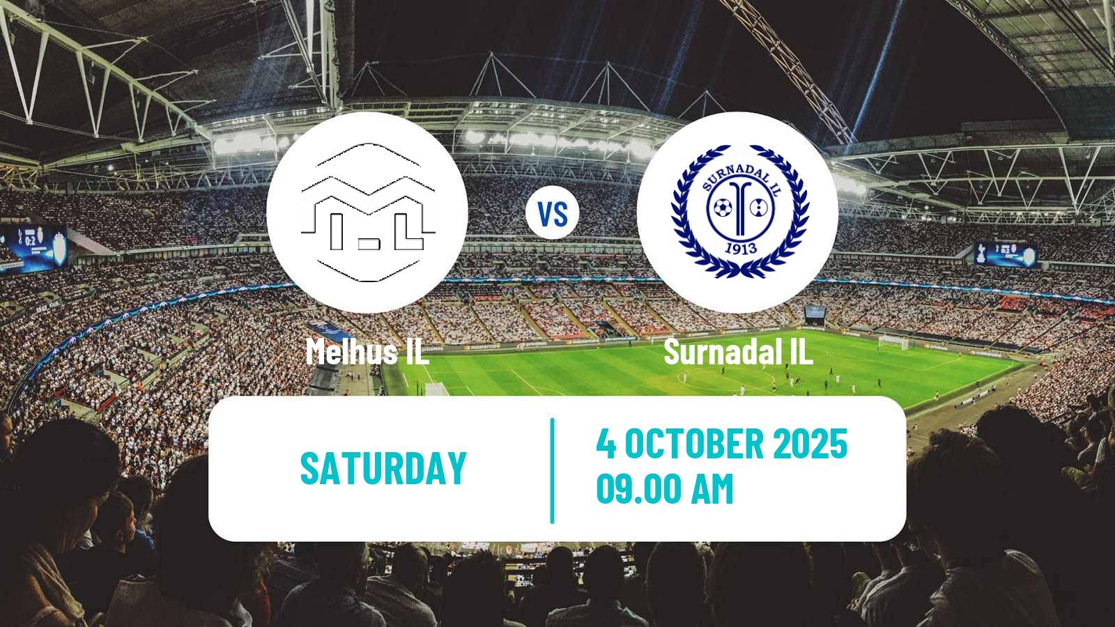 Football Norwegian Division 3 - Group 2 Melhus - Surnadal IL