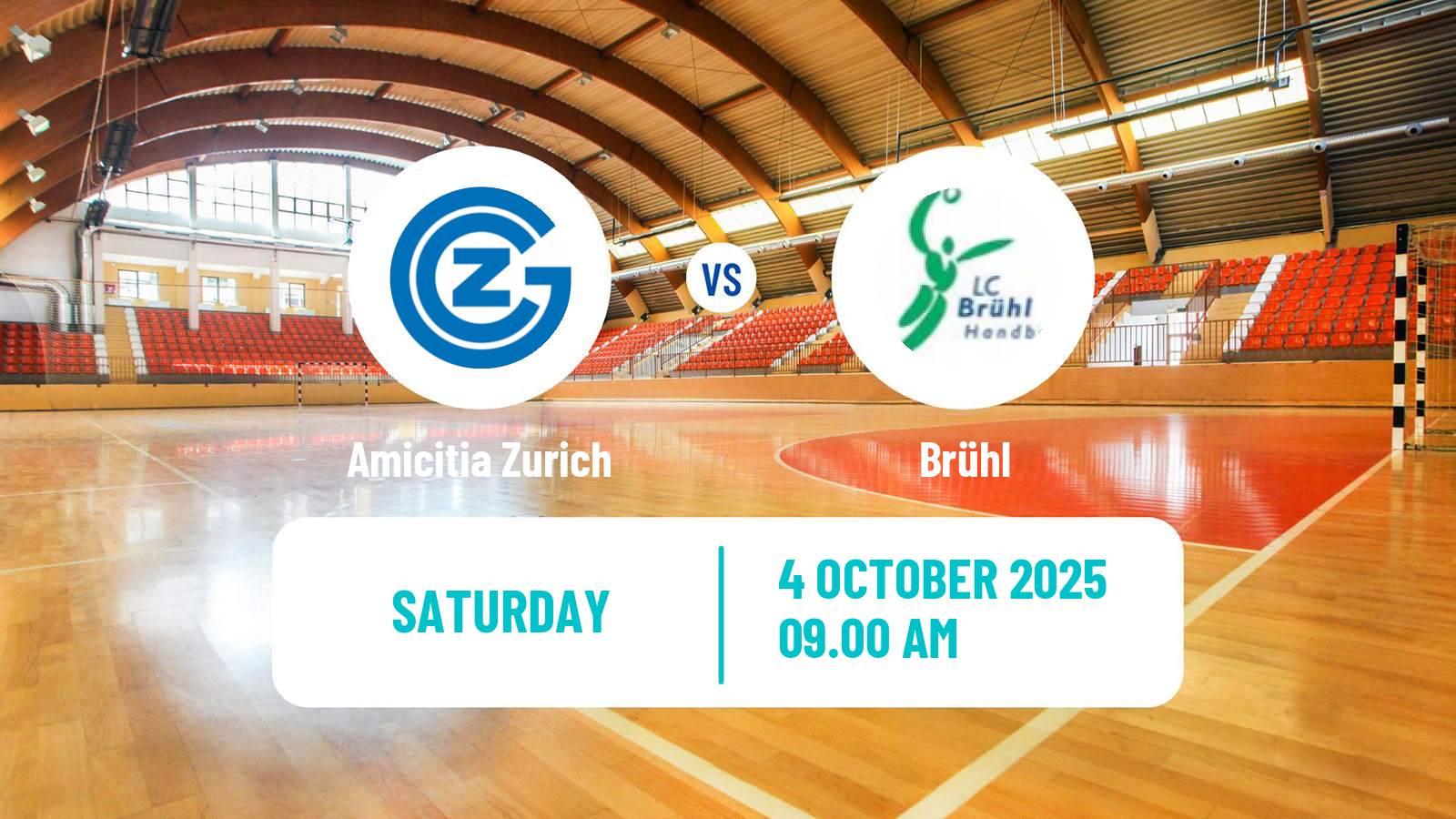 Handball EHF European League Women Amicitia Zurich - Brühl