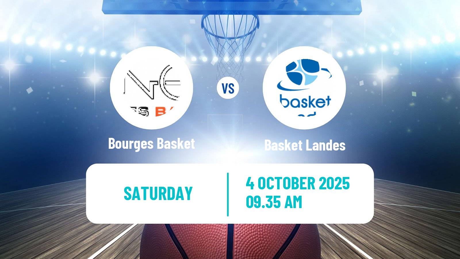 Basketball French LFB Bourges Basket - Basket Landes