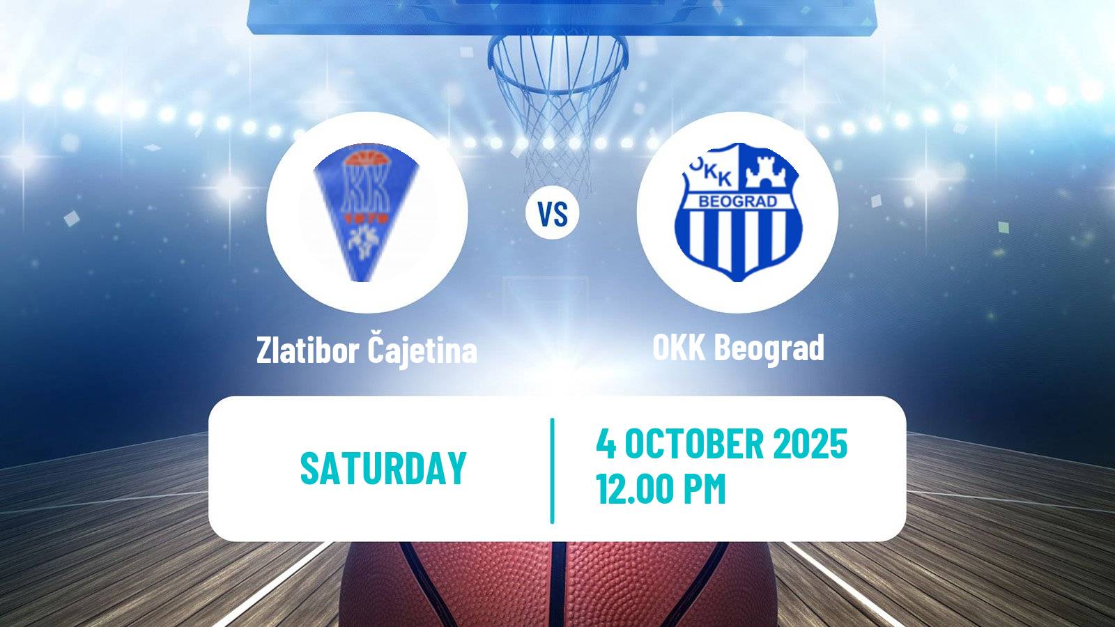Basketball Serbian First League Basketball Zlatibor Čajetina - OKK Beograd