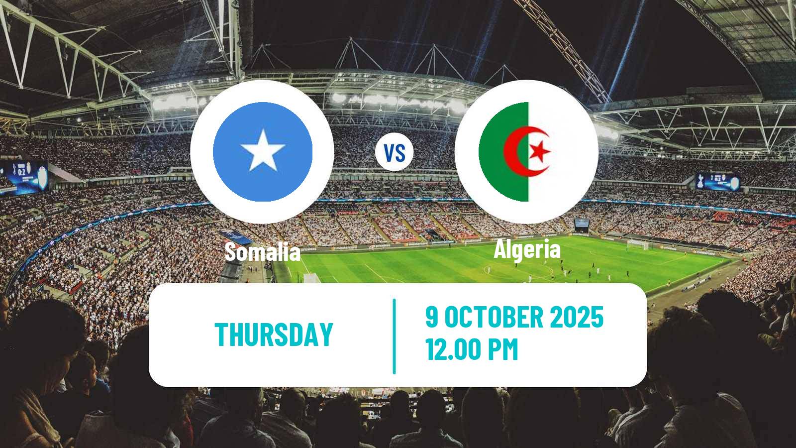 Football FIFA World Cup Somalia - Algeria