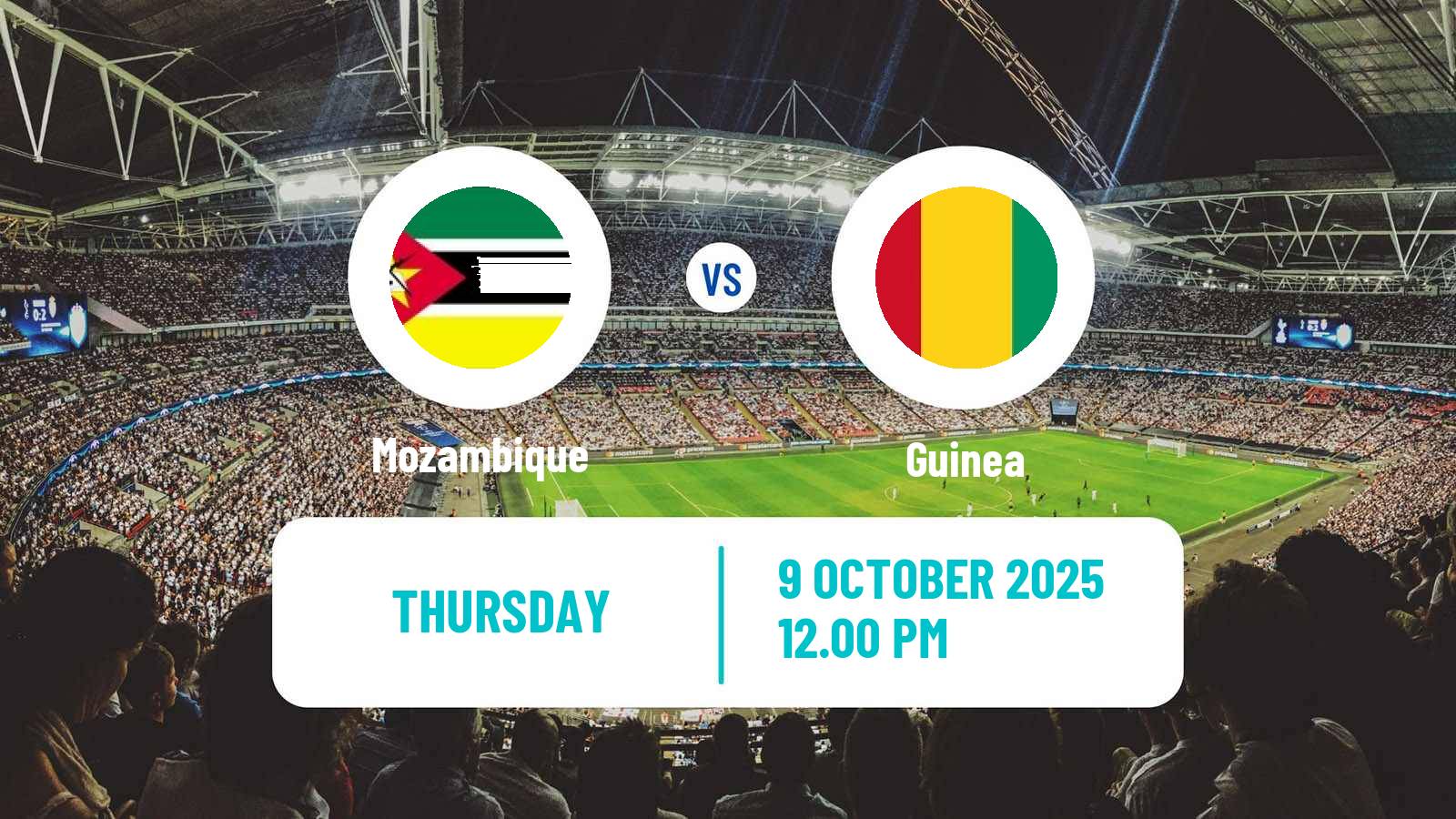 Football FIFA World Cup Mozambique - Guinea
