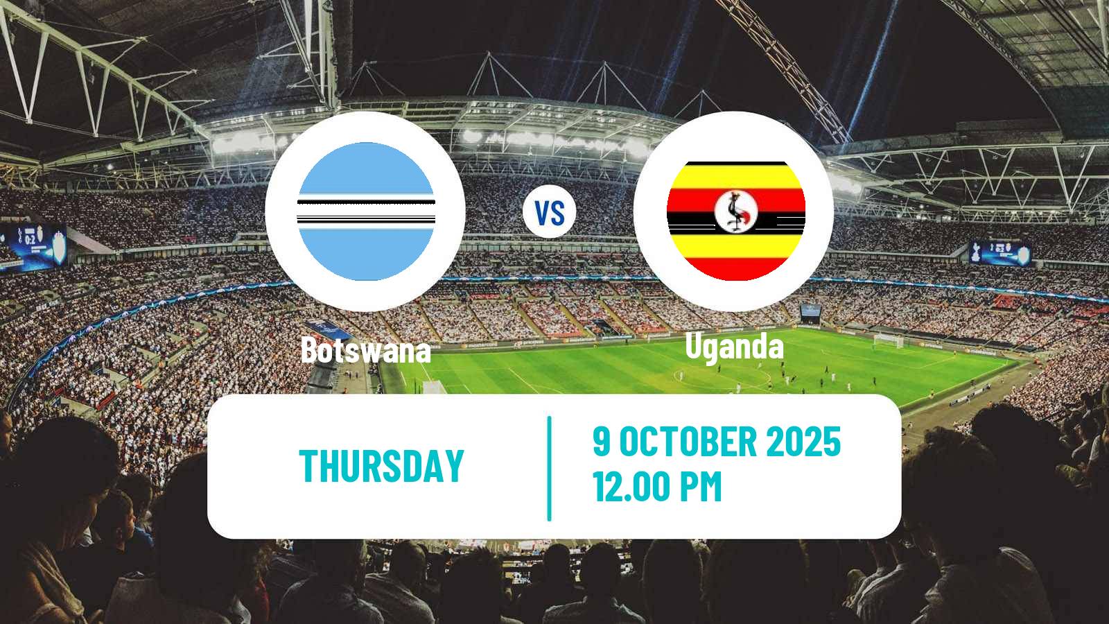 Football FIFA World Cup Botswana - Uganda