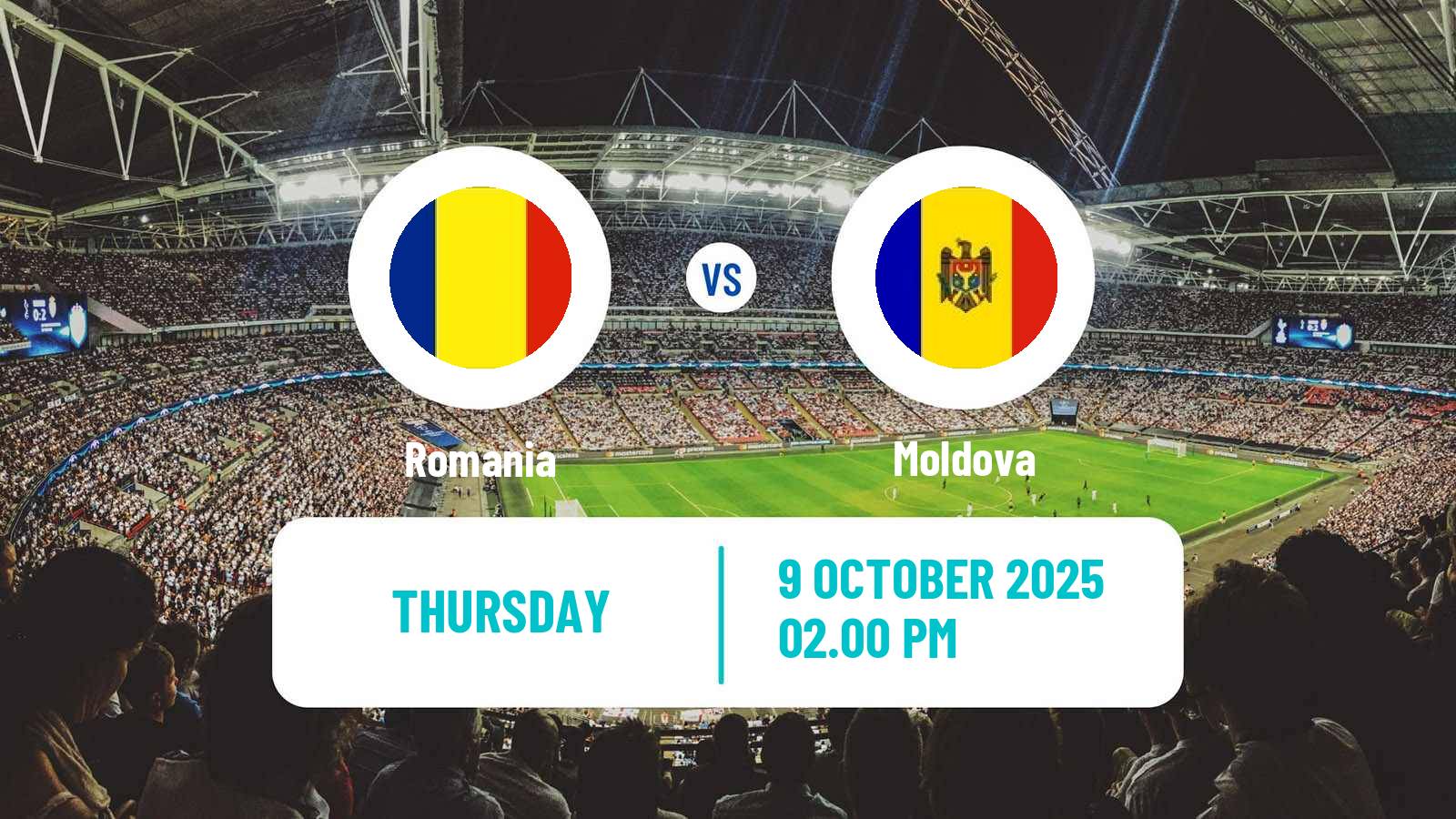 Football Friendly Romania - Moldova
