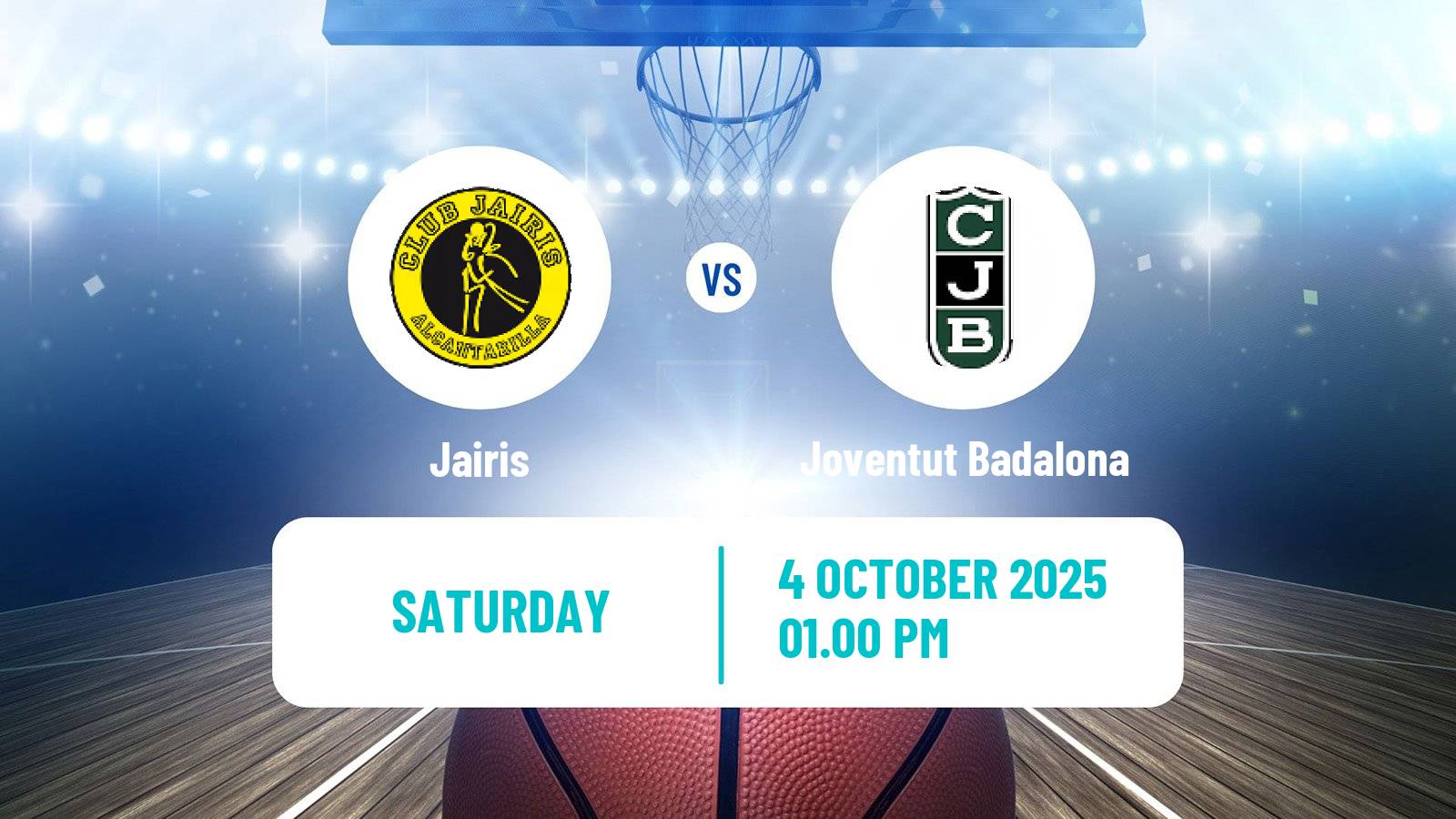 Basketball Spanish Liga Femenina Basketball Jairis - Joventut Badalona