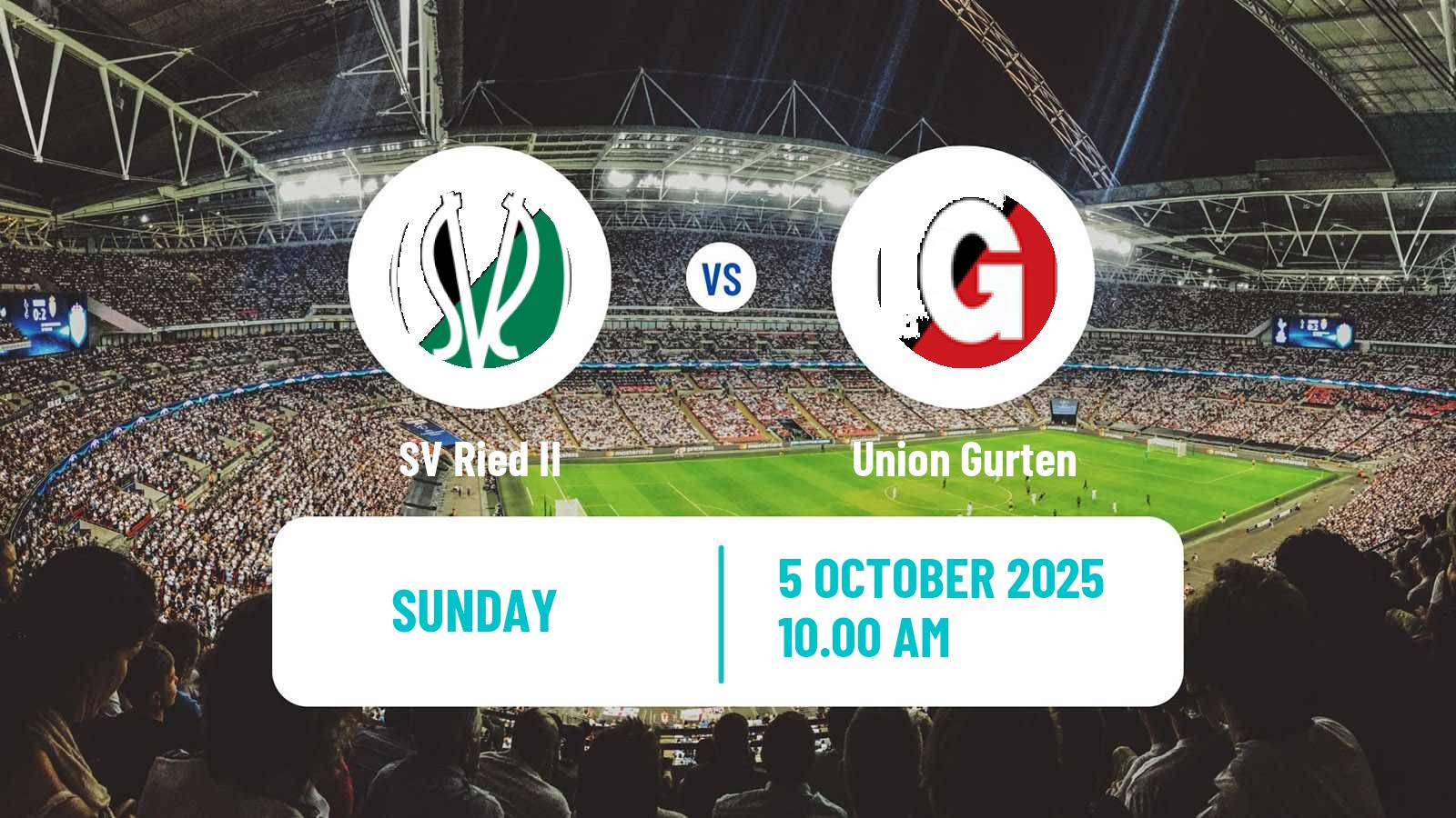 Football Austrian Regionalliga Central Ried II - Union Gurten