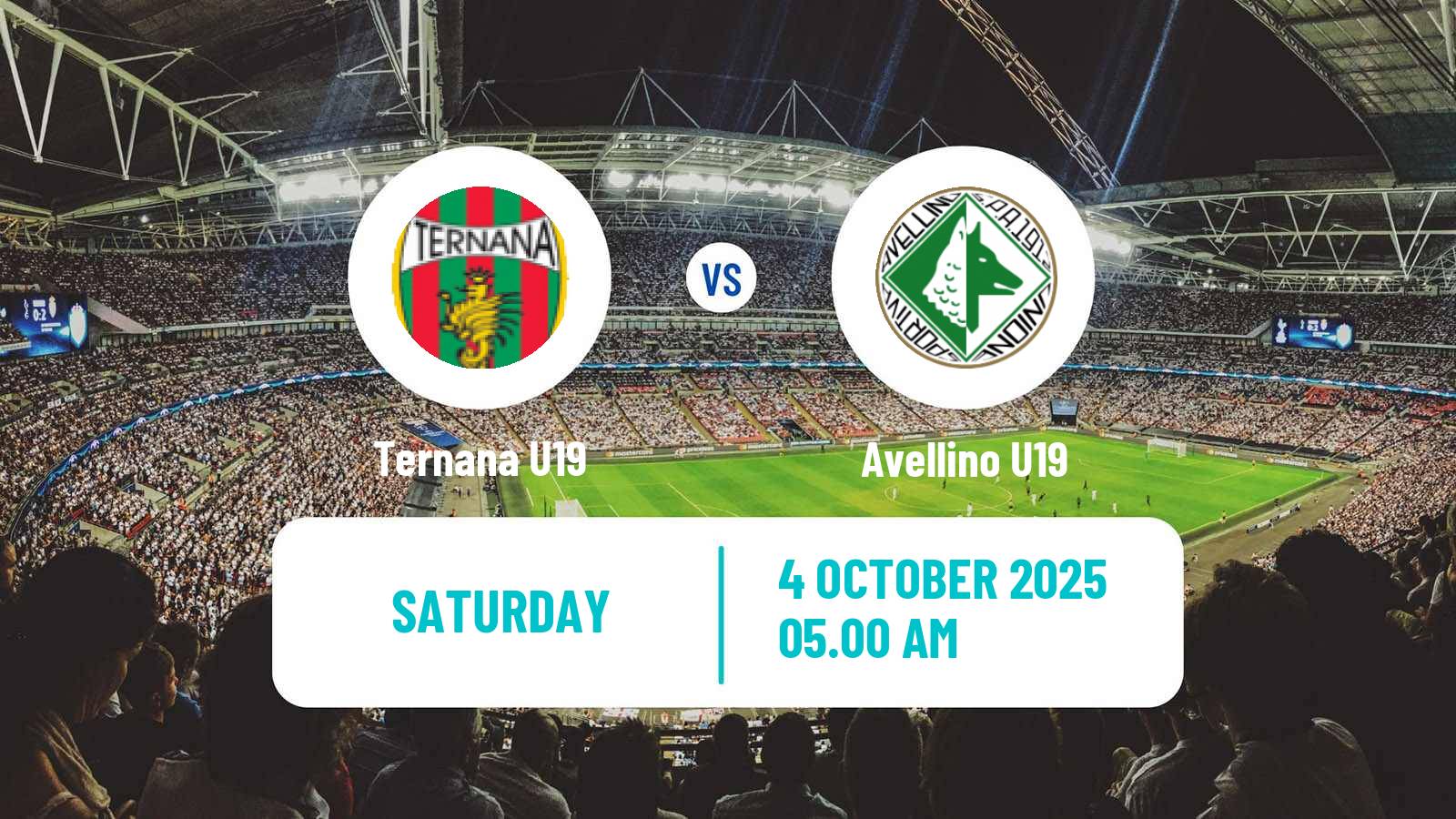Football Italian Primavera 2 Ternana U19 - Avellino U19 Football Italian Primavera 2 Ternana U19 - Avellino U19