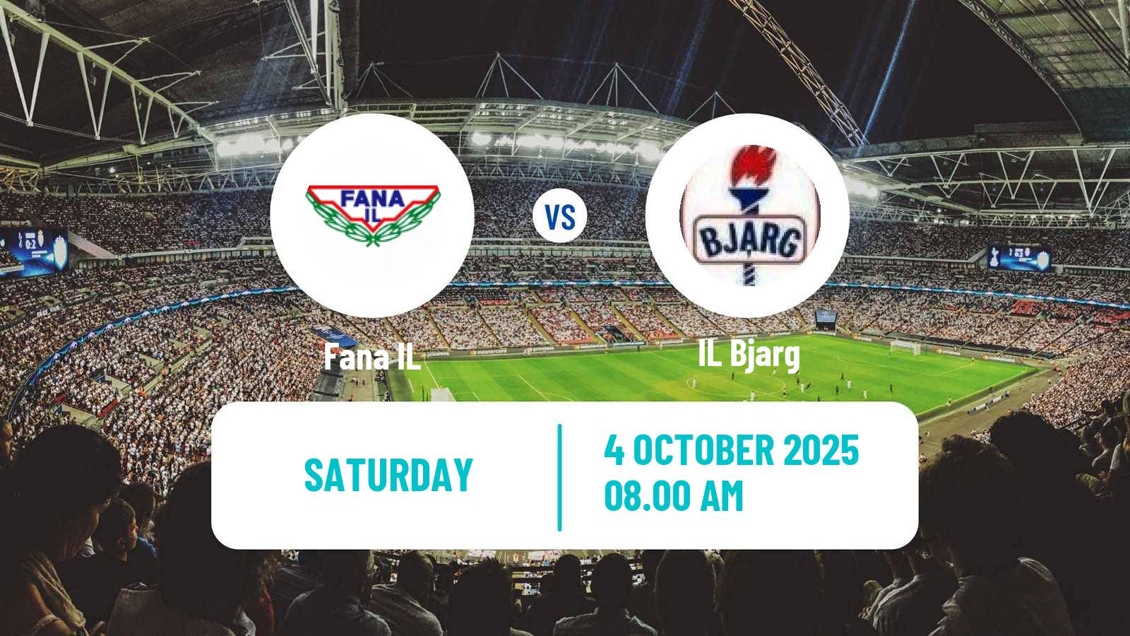 Football Norwegian Division 3 - Group 4 Fana - Bjarg