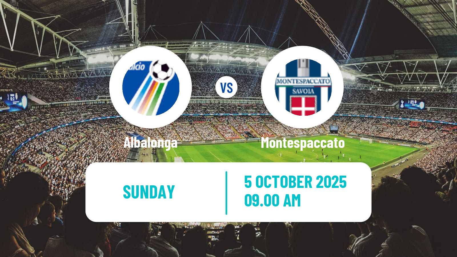 Football Italian Serie D - Group G Albalonga - Montespaccato
