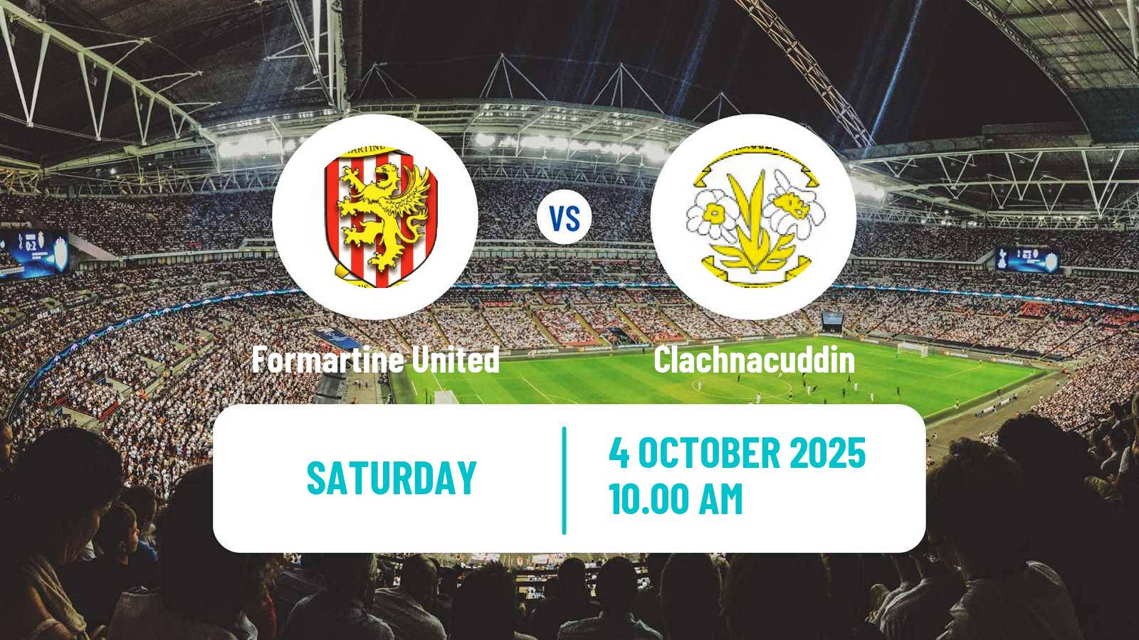 Football Scottish Highland League Formartine United - Clachnacuddin