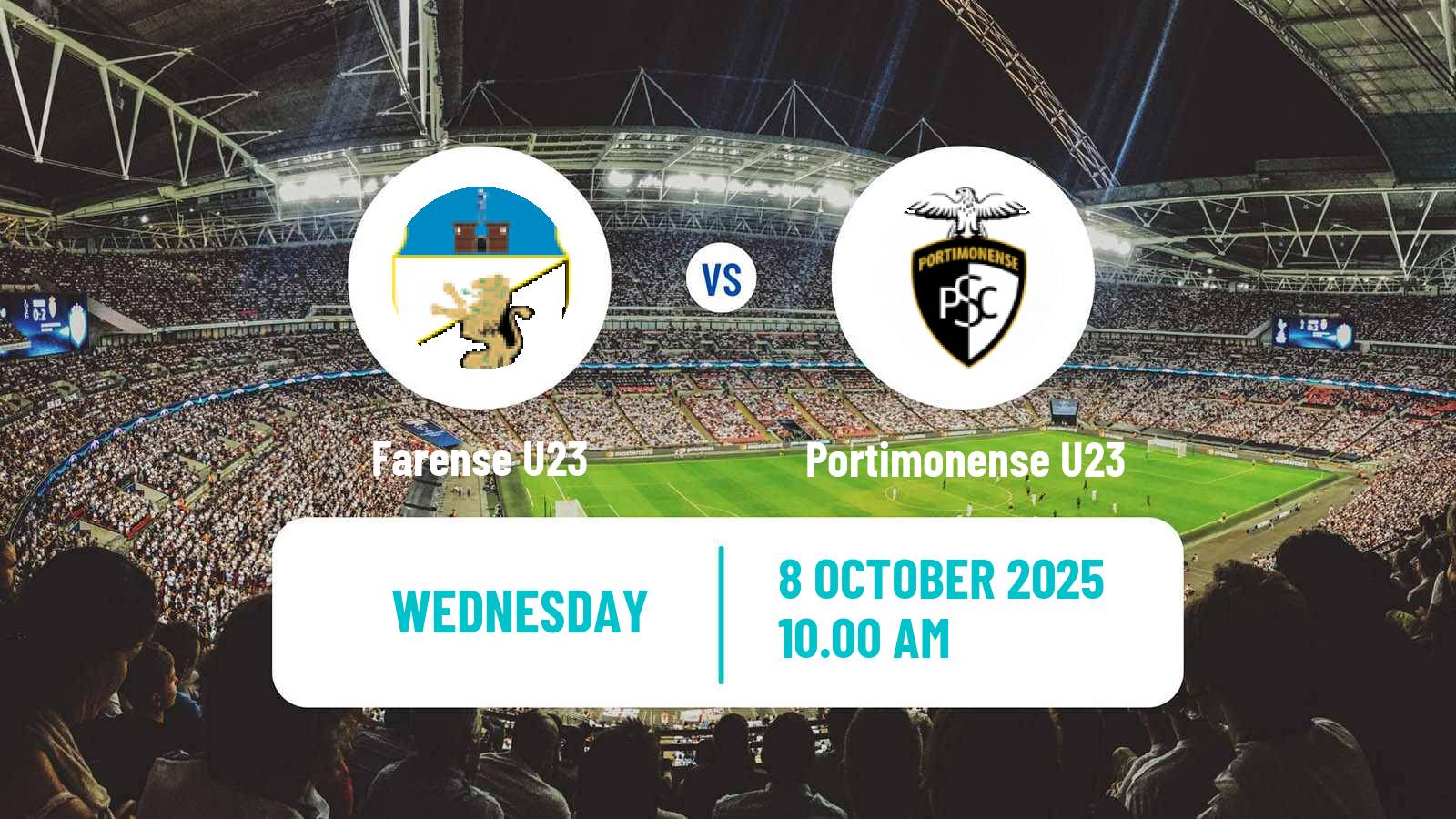 Football Portuguese Liga Revelacao U23 Farense U23 - Portimonense U23