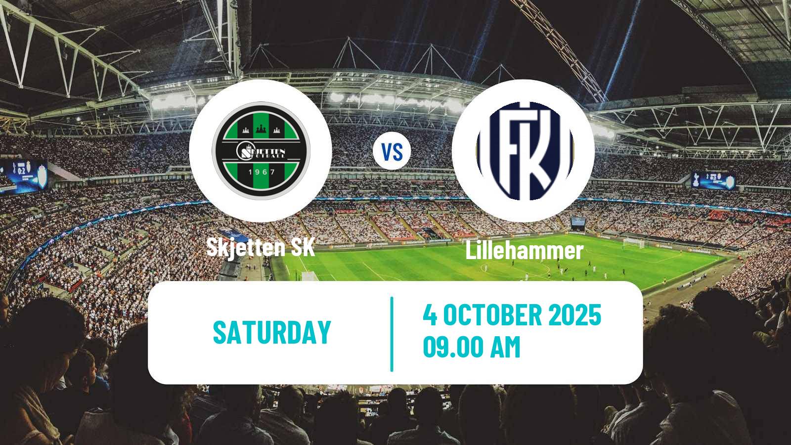 Football Norwegian Division 3 - Group 3 Skjetten - Lillehammer