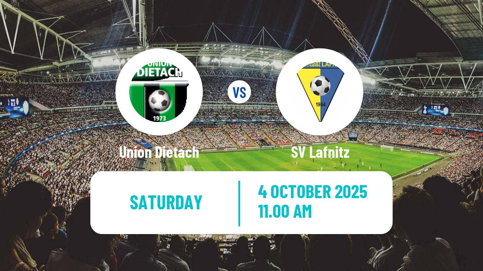 Football Austrian Regionalliga Central Union Dietach - Lafnitz