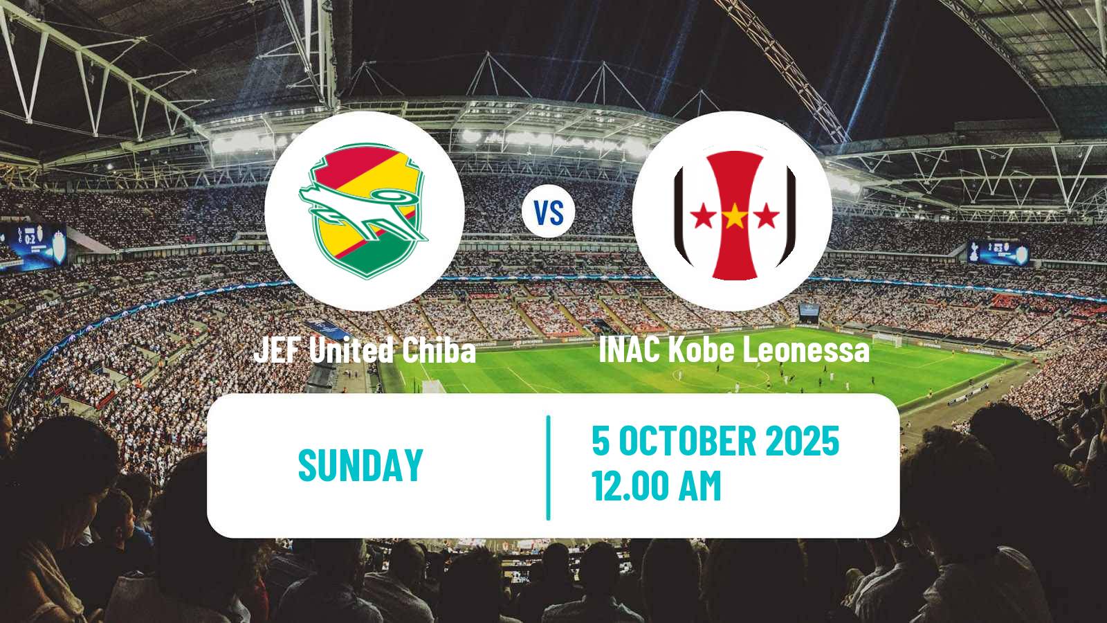 Football Japan WE League Women JEF United Chiba - INAC Kobe Leonessa