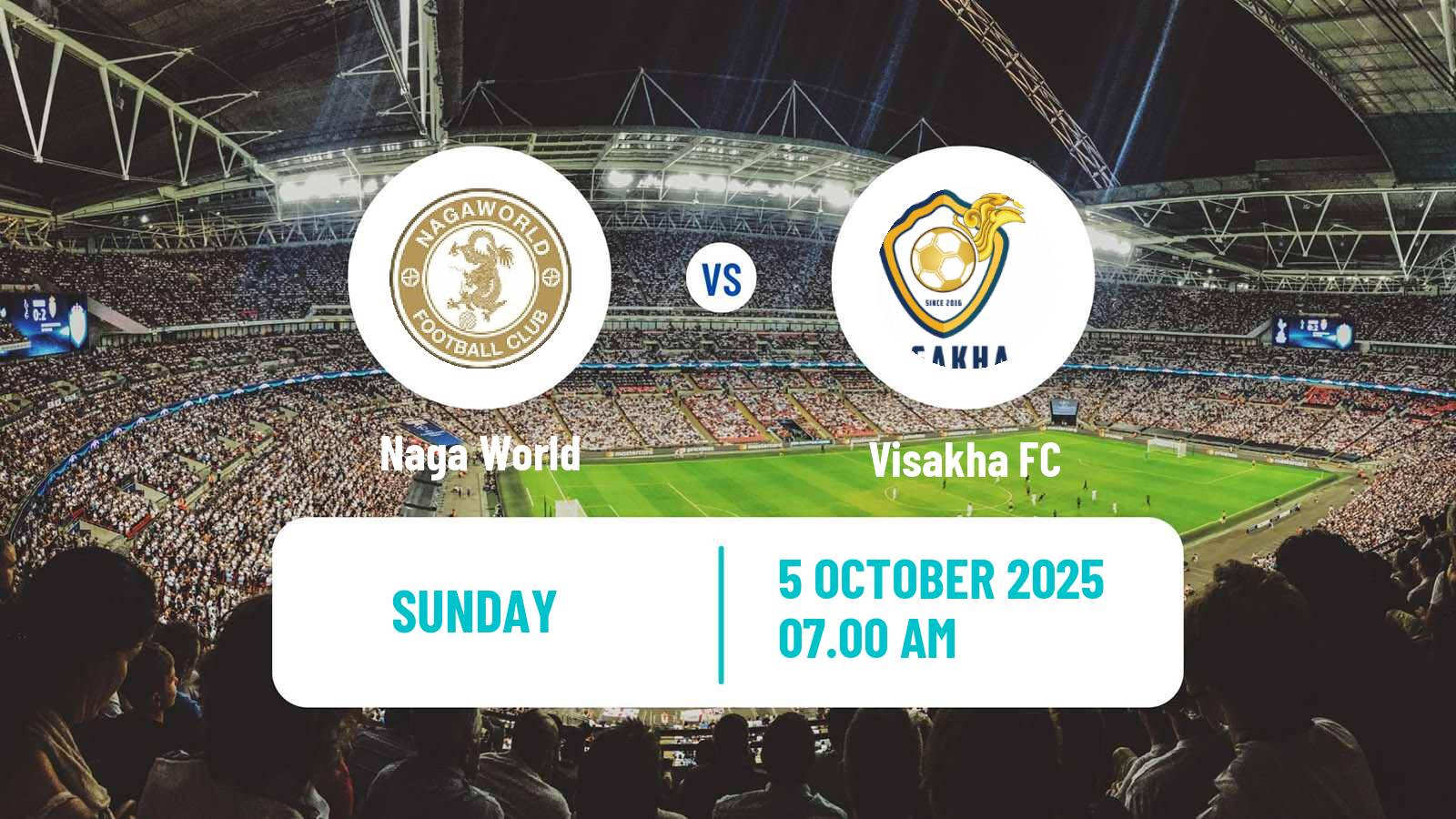 Football Cambodian CPL Naga World - Visakha
