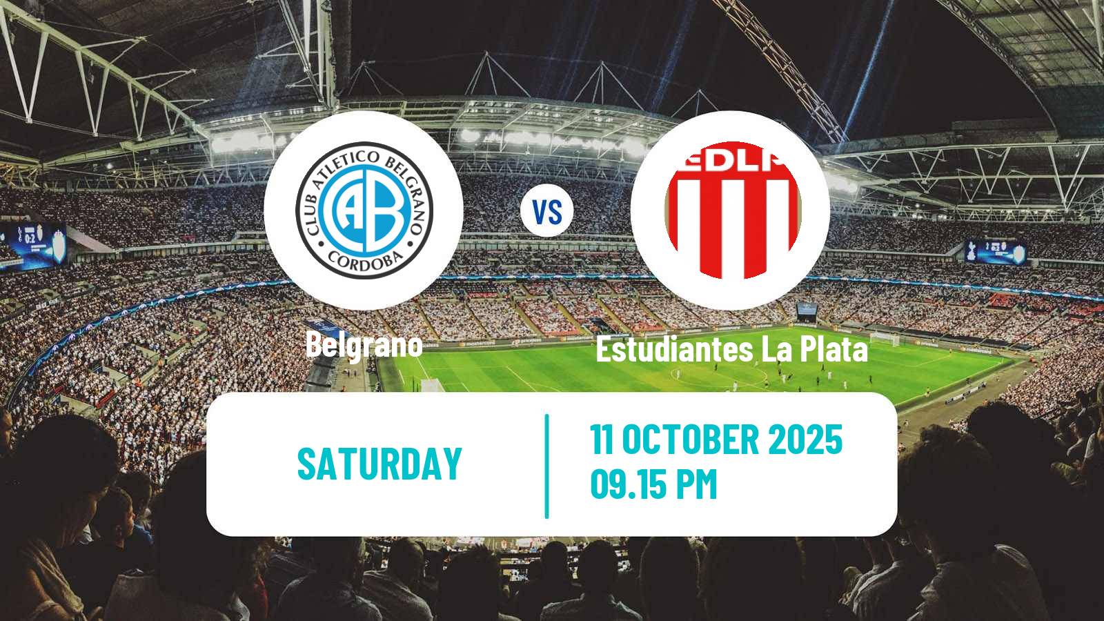 Football Argentinian Liga Profesional Belgrano - Estudiantes La Plata