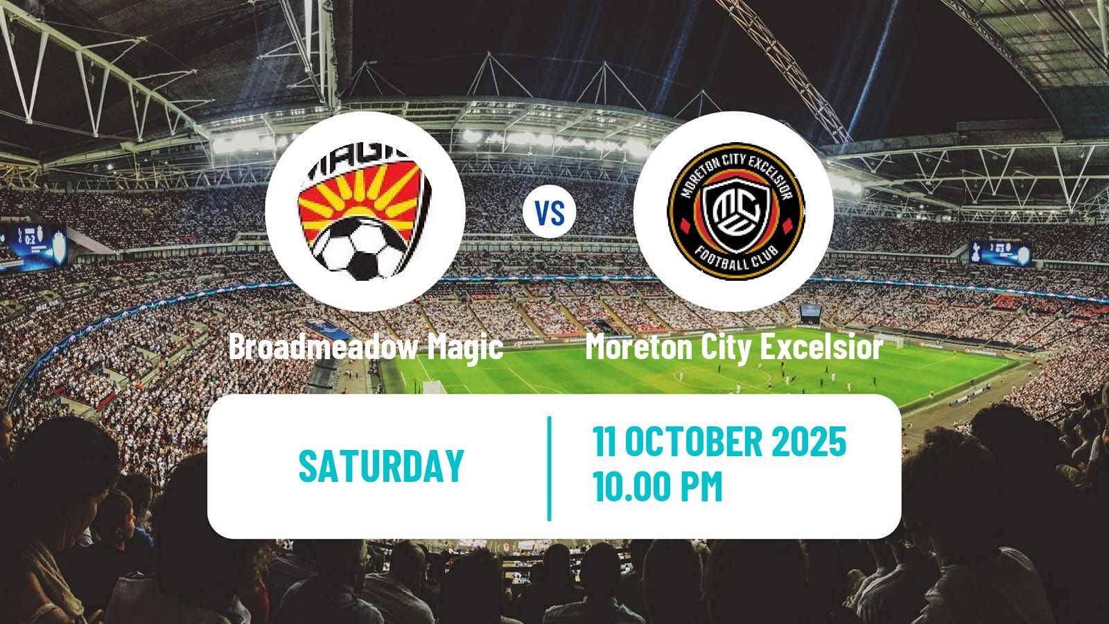 Soccer Australian Championship Broadmeadow Magic - Moreton City Excelsior