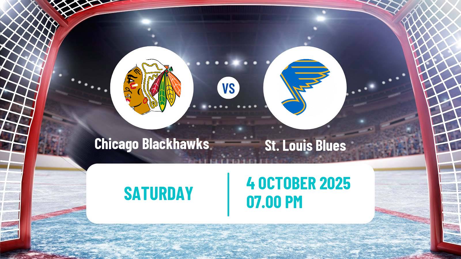 Hockey NHL Chicago Blackhawks - St. Louis Blues