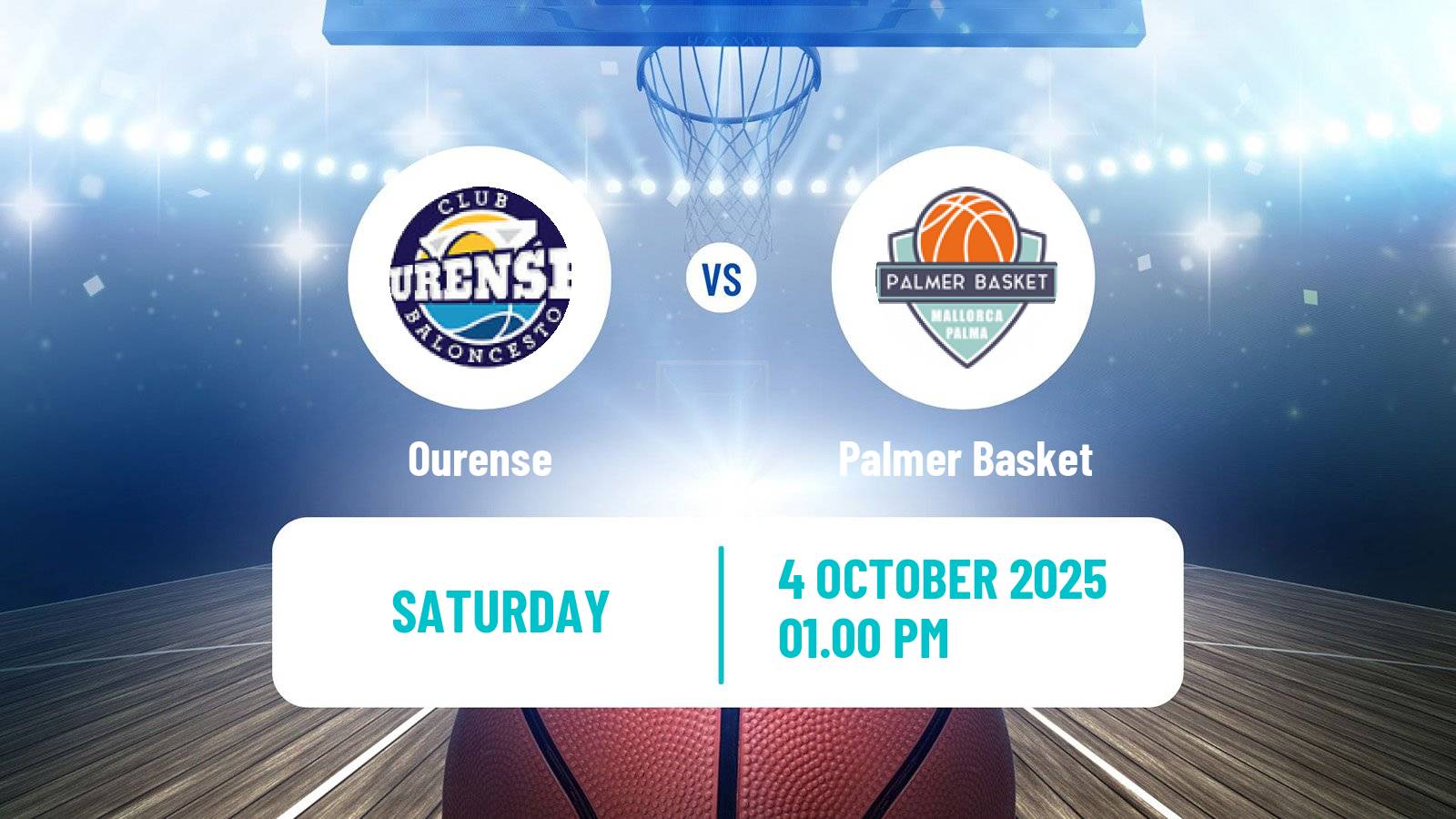 Basketball Spanish LEB Oro Ourense - Palmer Basket