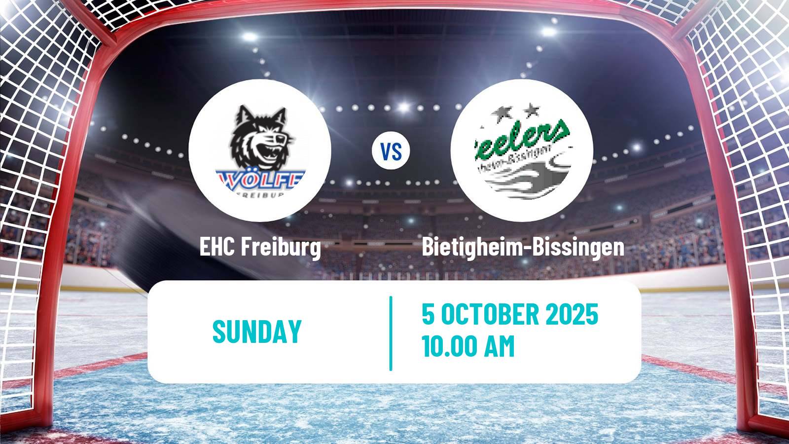 Hockey German DEL2 EHC Freiburg - Bietigheim-Bissingen
