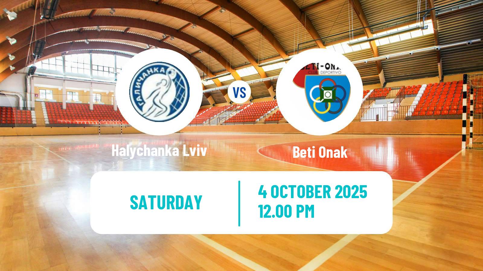Handball EHF European Cup Women Halychanka Lviv - Beti Onak