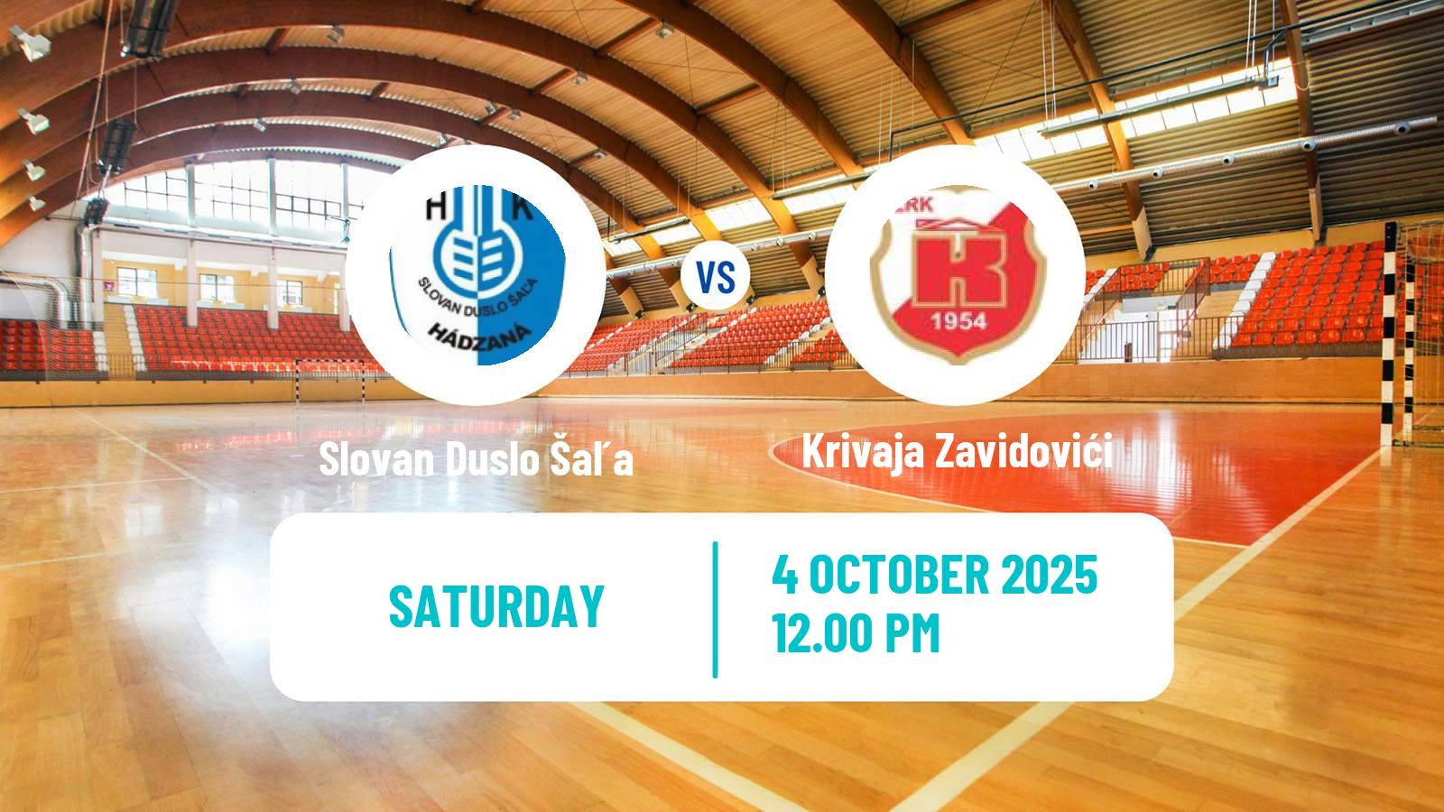 Handball EHF European Cup Women Slovan Duslo Šaľa - Krivaja Zavidovići