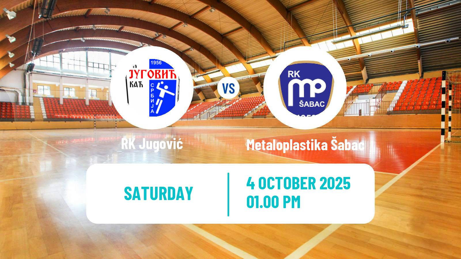 Handball Serbian Superliga Handball Jugović - Metaloplastika Šabac
