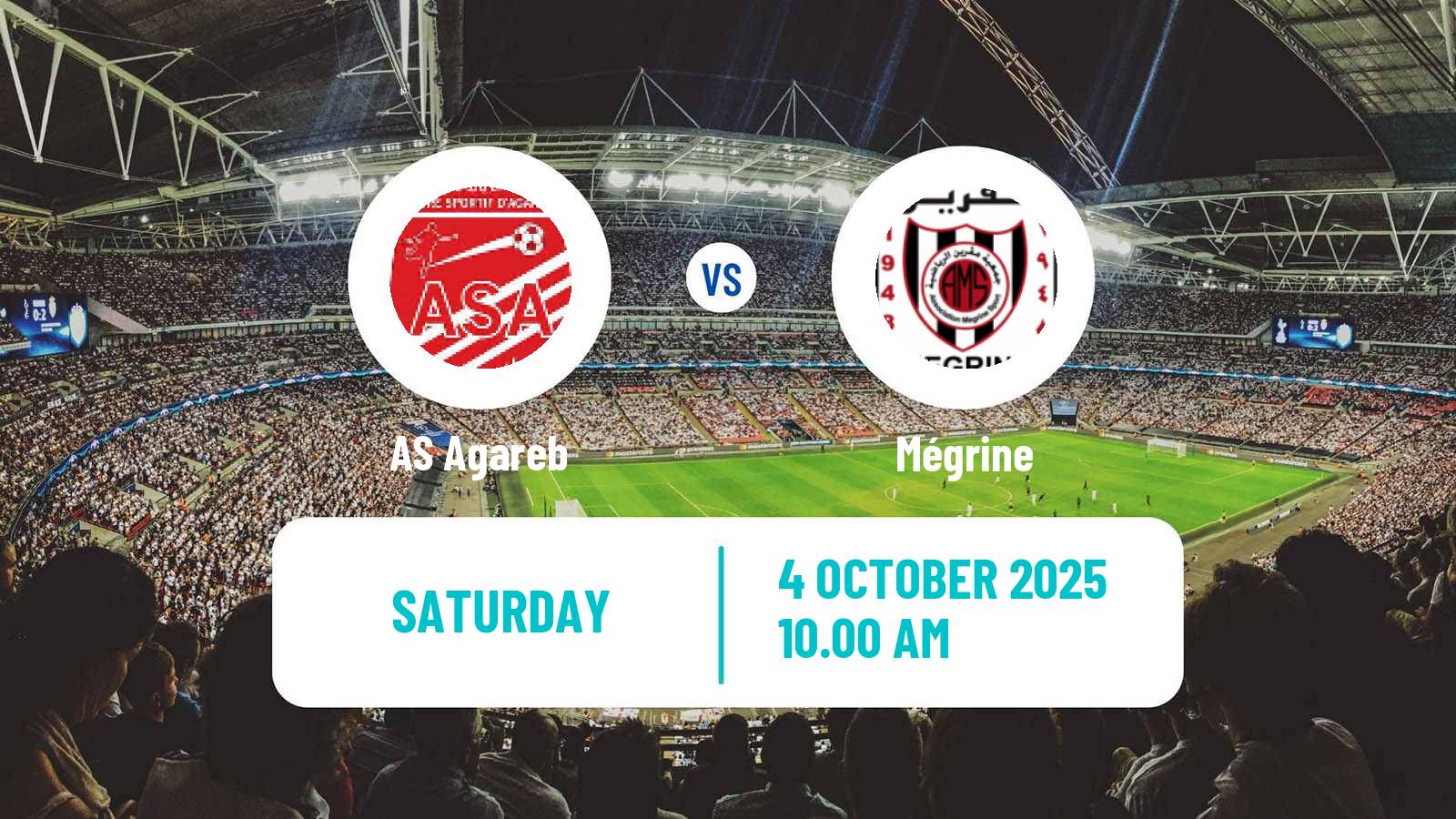 Football Tunisian Ligue 2 Agareb - Mégrine Football Tunisian Ligue 2 Agareb - Mégrine