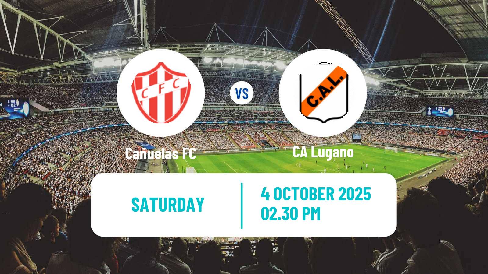 Football Argentinian Primera C Cañuelas - Lugano
