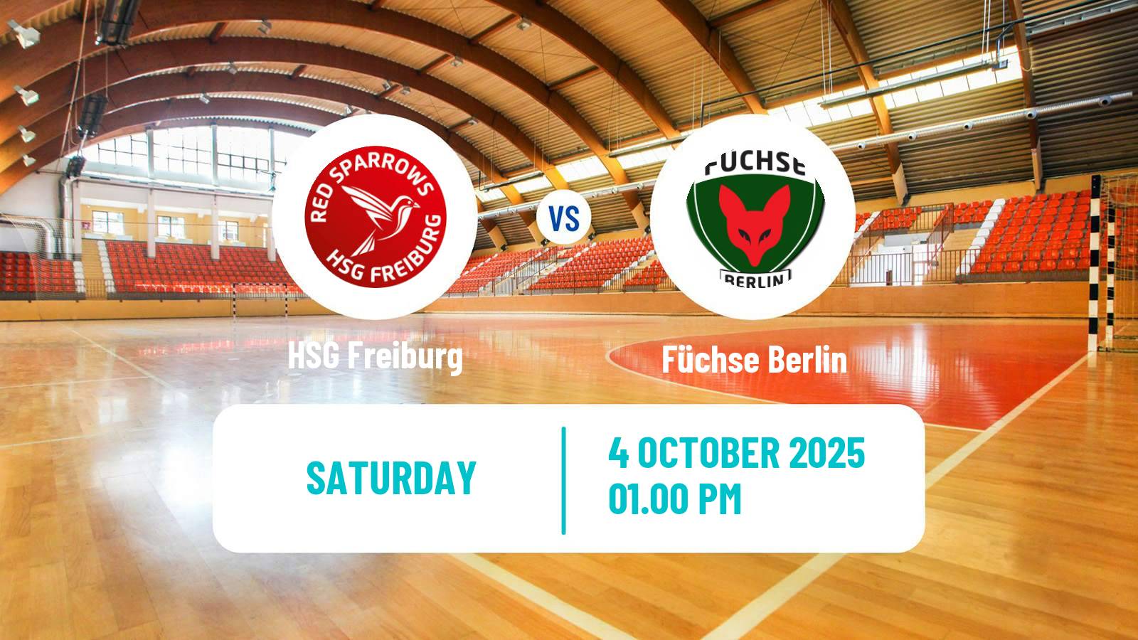 Handball German 2 Bundesliga Handball Women Freiburg - Füchse Berlin