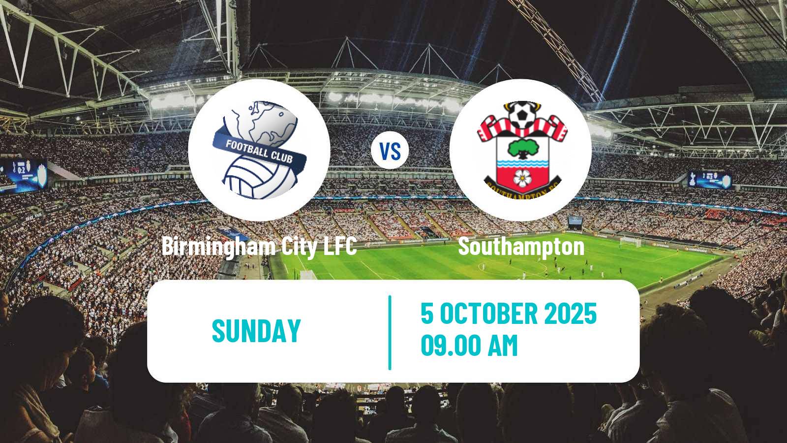 Football English Women Championship Birmingham City LFC - Southampton