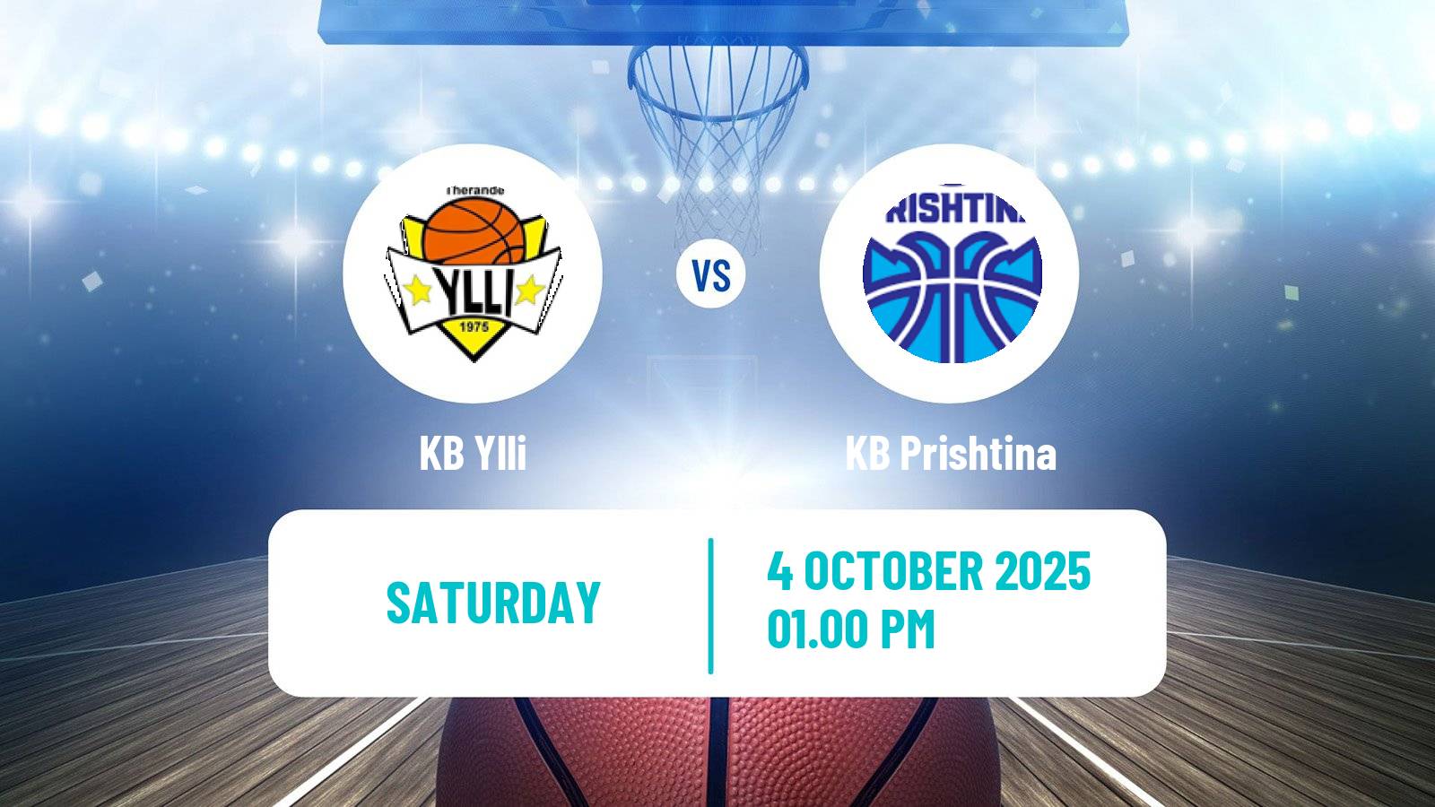 Basketball Kosovo Superliga Basketball Ylli - Prishtina