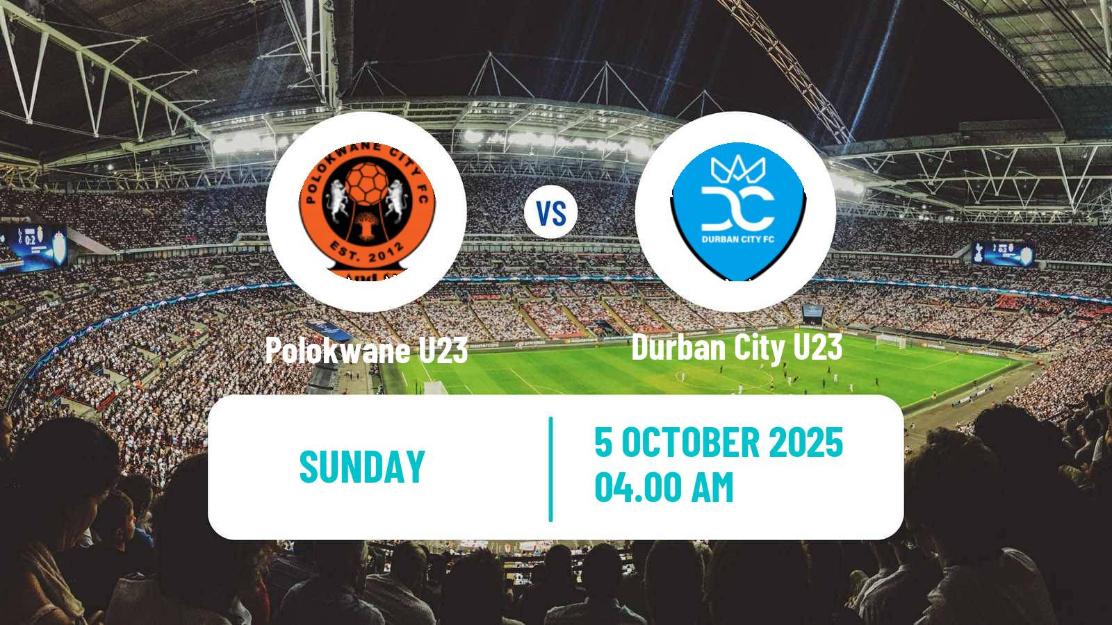 Football South African Diski Challenge Polokwane U23 - Durban City U23