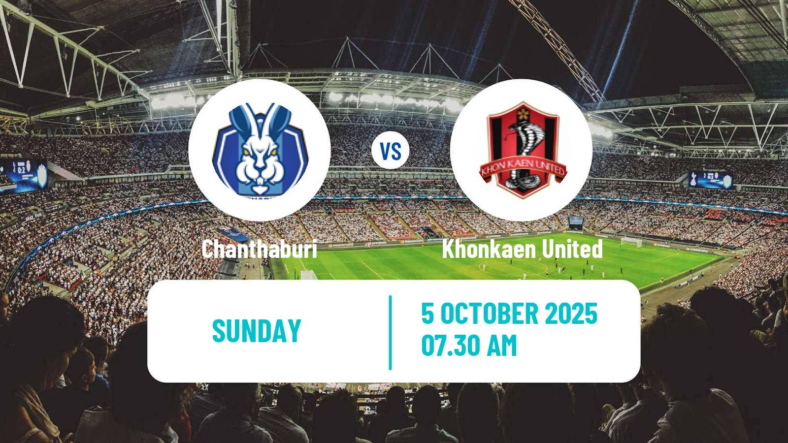 Football Thai League 2 Chanthaburi - Khonkaen United
