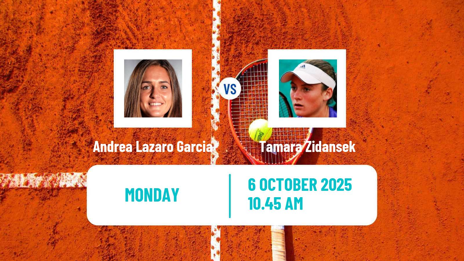 Tennis Mallorca Challenger Women Andrea Lazaro Garcia - Tamara Zidansek