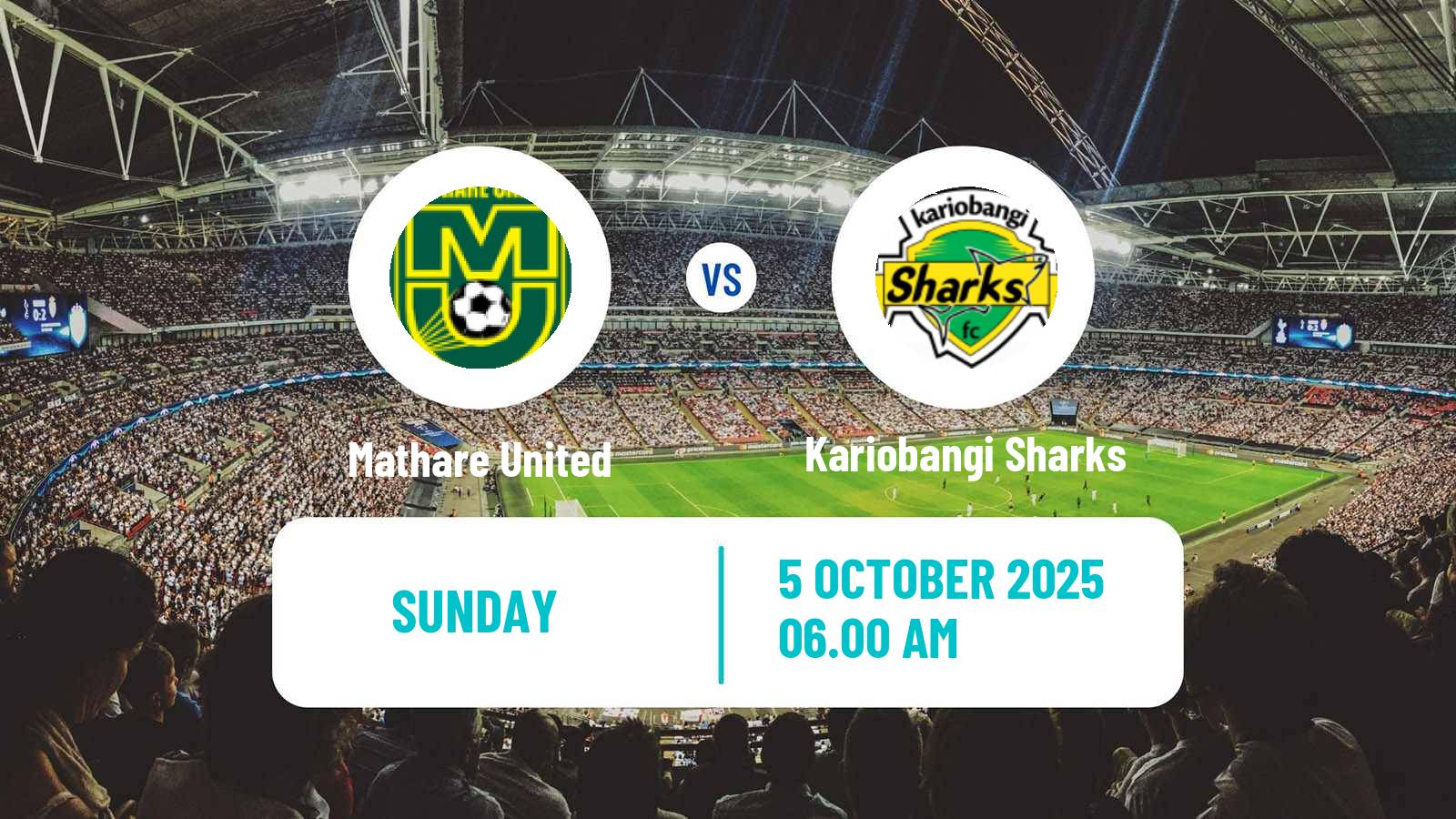 Football Kenyan Premier League Mathare United - Kariobangi Sharks