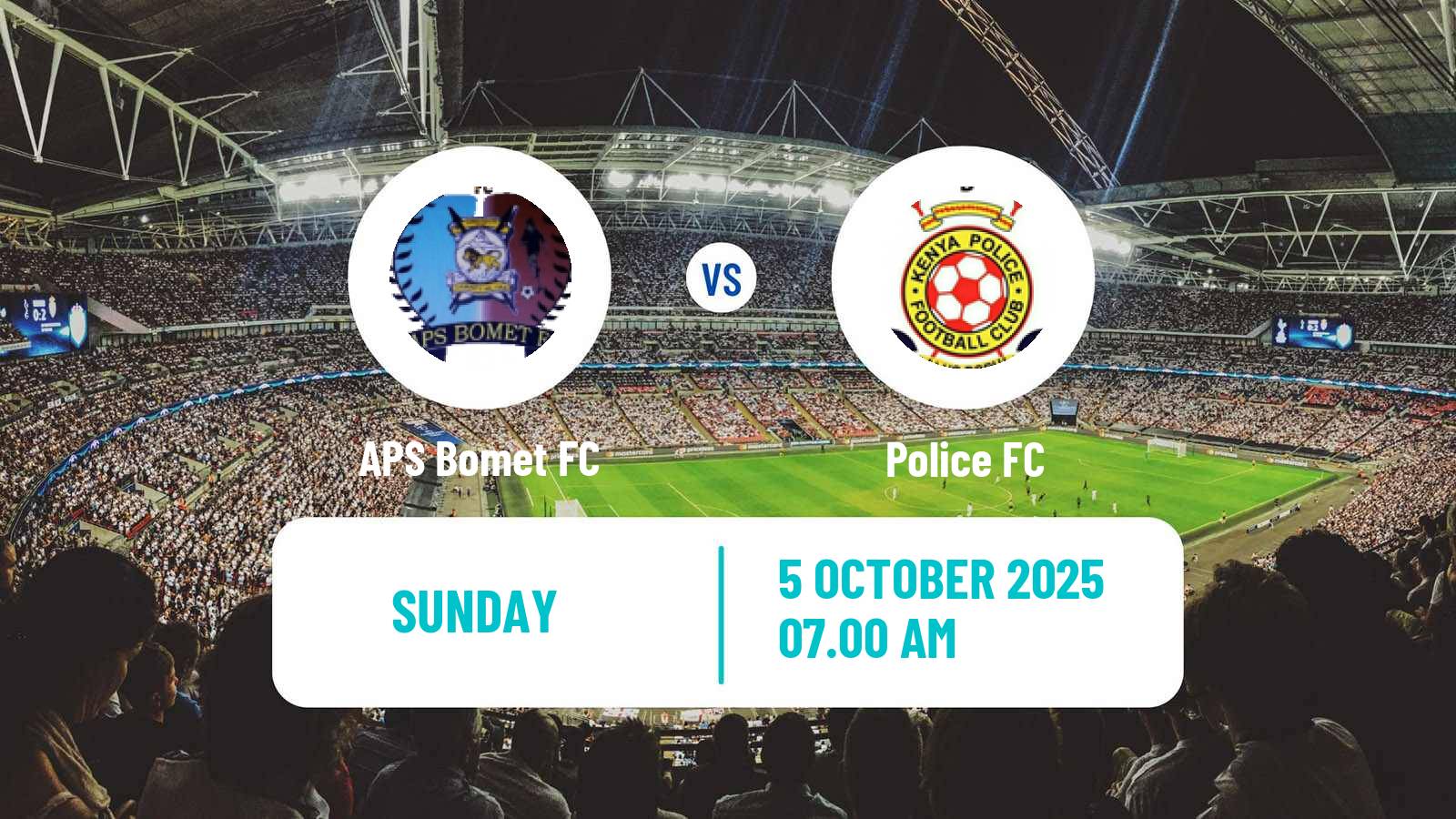 Football Kenyan Premier League APS Bomet - Police FC