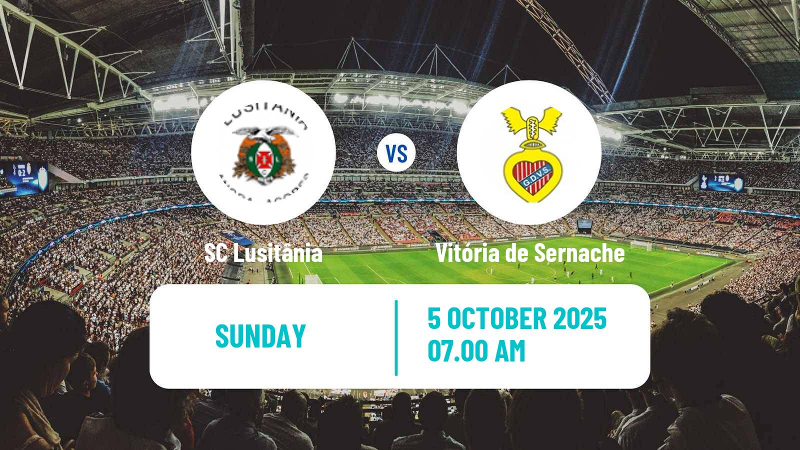 Football Campeonato de Portugal - Group C SC Lusitânia - Vitória de Sernache