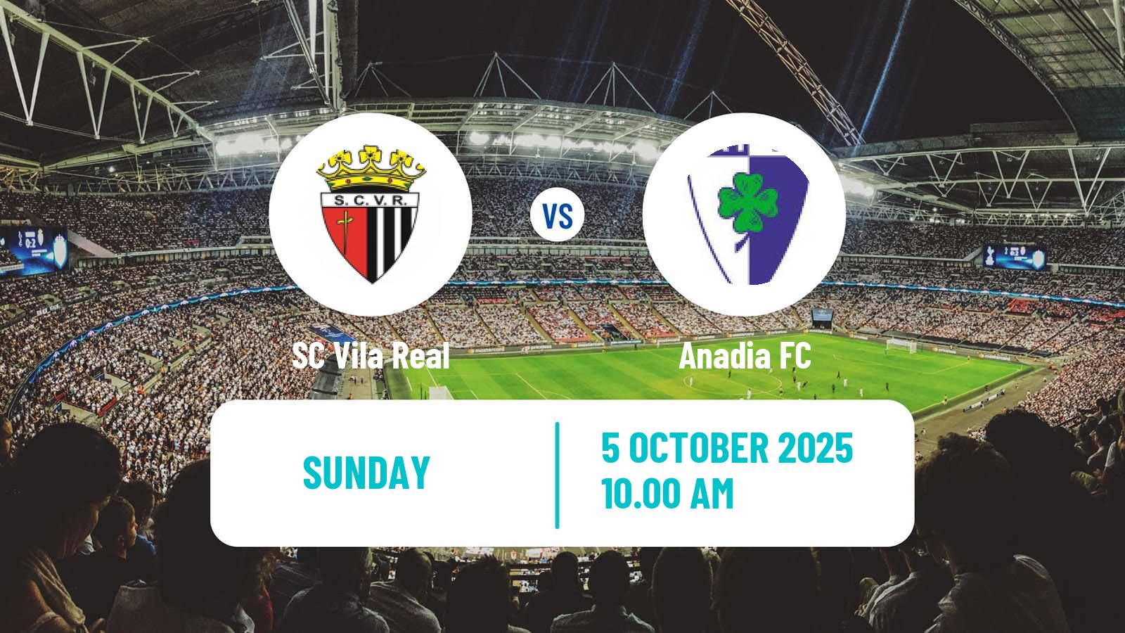 Football Campeonato de Portugal Vila Real - Anadia